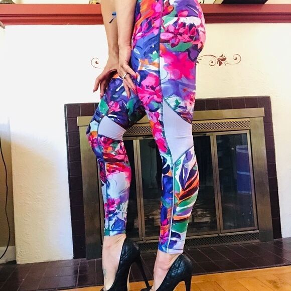 Roxy full length fitness athletic pants - Picture 3 of 8